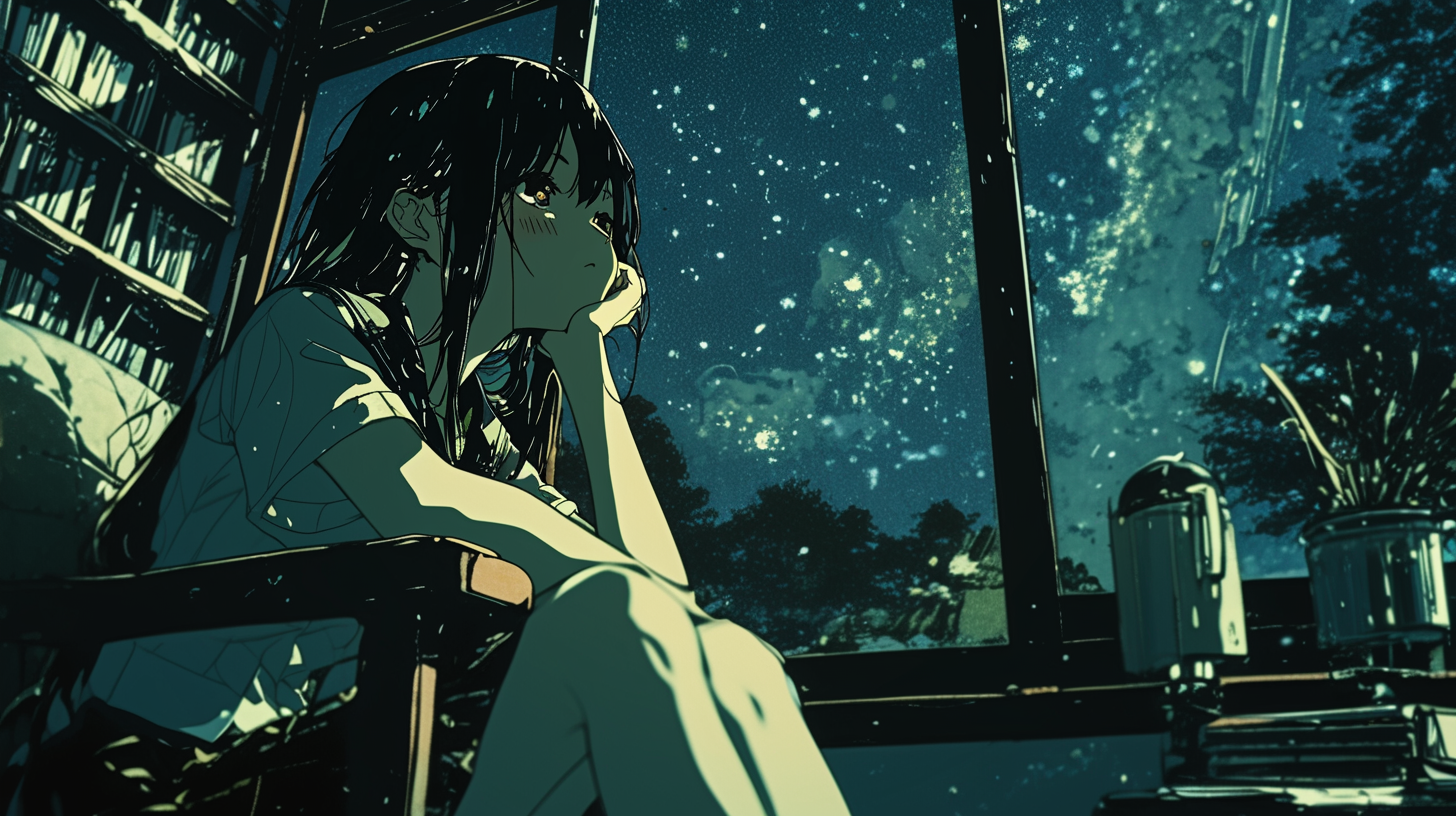 星の降る夜
